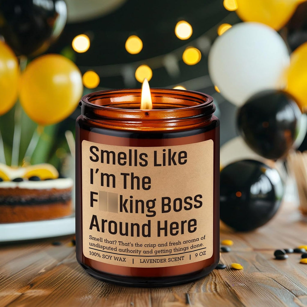 Fairy's Gift Candle, Boss Gifts for Women Men, New Business Owner Gifts