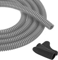 MECCANIXITY 1/4" 20ft Split Wire Loom Tubing w/Installation Tool Gray