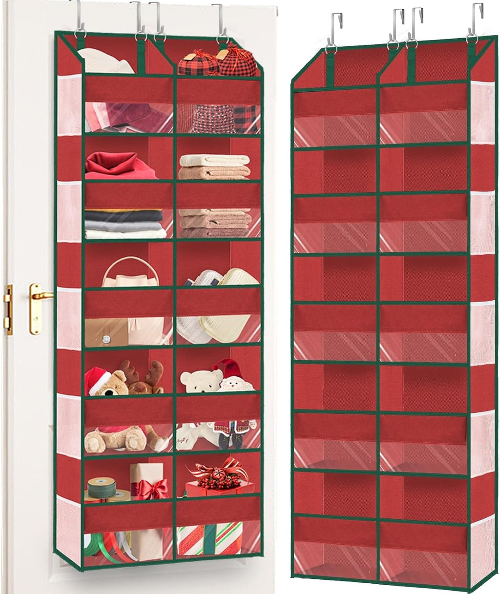 Over The Door Organizer 5 Tiers Extra Large Behind Door Storage of 10