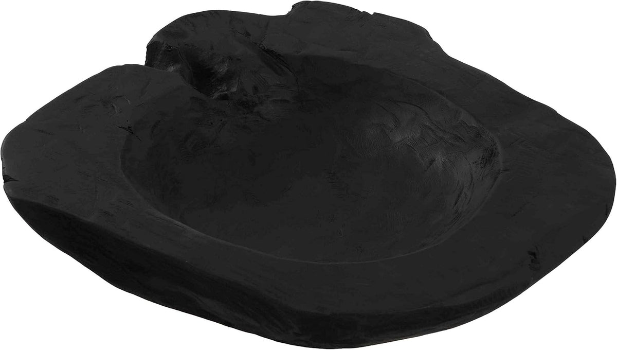 Bare Decor Lomax Wooden Decorative Bowl, Hand Made from Teak Root