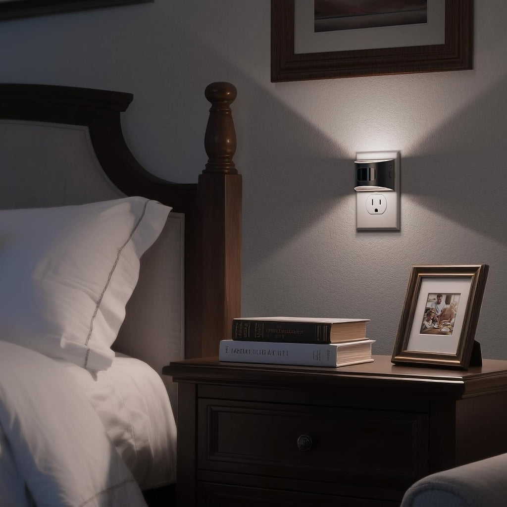 DORESshop Motion Sensor Night Light, Night Lights Plug into Wall, 5000K