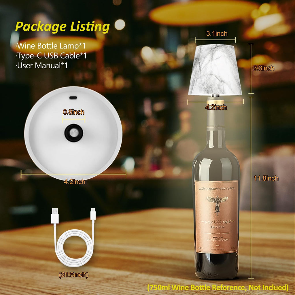 2026 New Wireless Bottle Lamp - LED Bottle Lights for Liquor & Wine Bottles