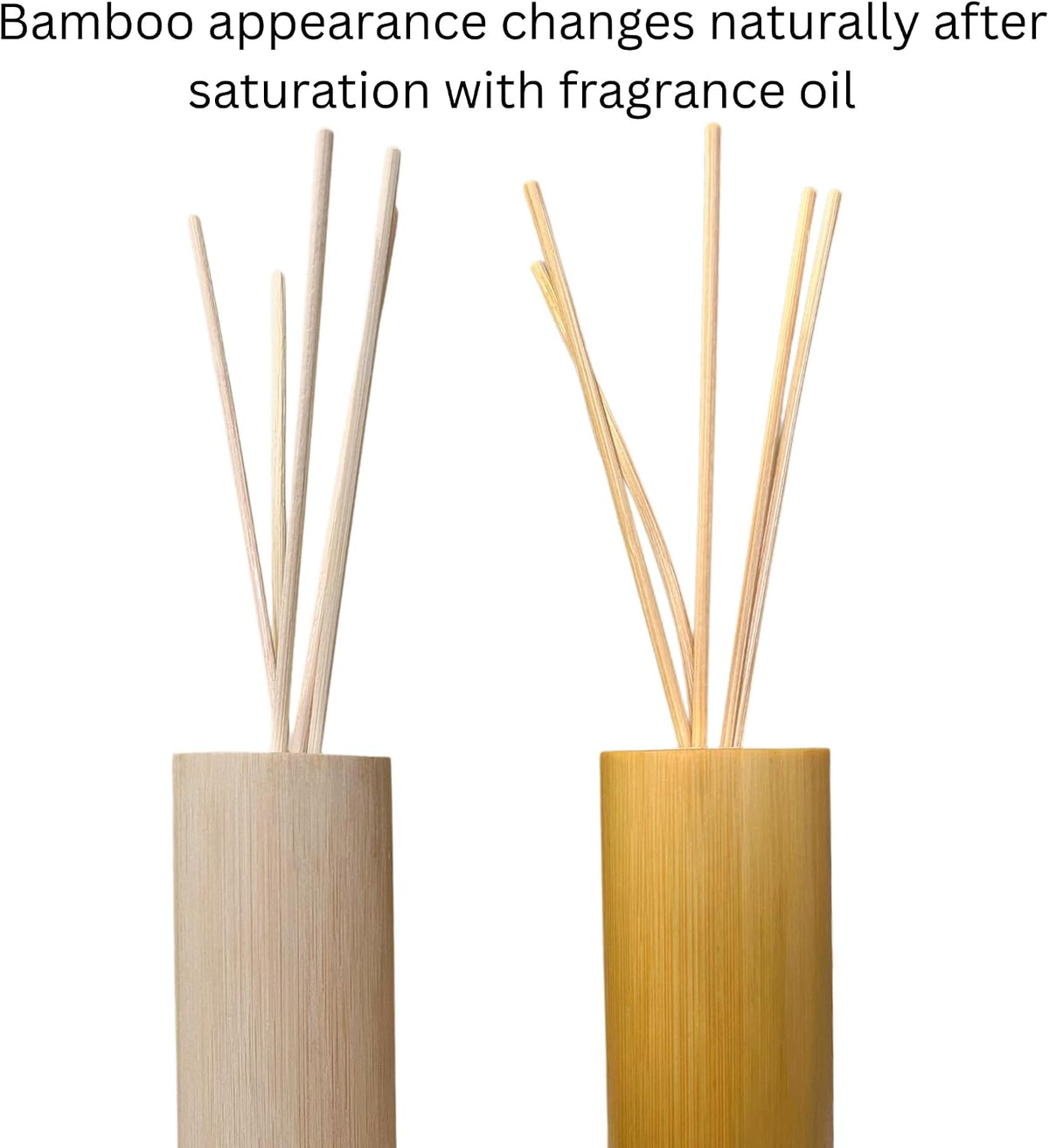 Cotton Clean Reed Diffuser Set, 90 ml, Alcohol-Free Home Fragrance, Long-Lasting Reed Diffuser, Natural Bamboo Design, Bathroom & Home Decor