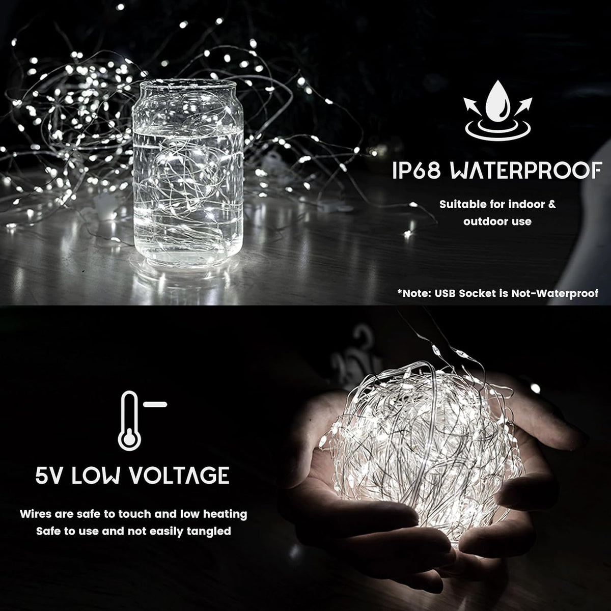 Fairy Curtain Lights for Bedroom, 300 LED 9.8x9.8 Ft Fairy Lights Curtain with Remote, String Light 8 Flashing Modes USB Plug in for Dorm Backdrop Window Wall Indoor Outdoor, White