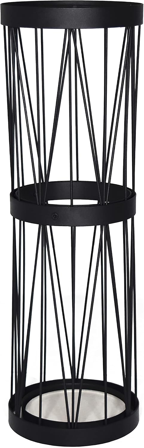 Mango Steam Pluvian™ Soakstone™ Umbrella Holder (Tall, Black)