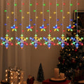 Lewondr 138 LED Christmas String Curtain Lights with 6H Timer & 8 Modes