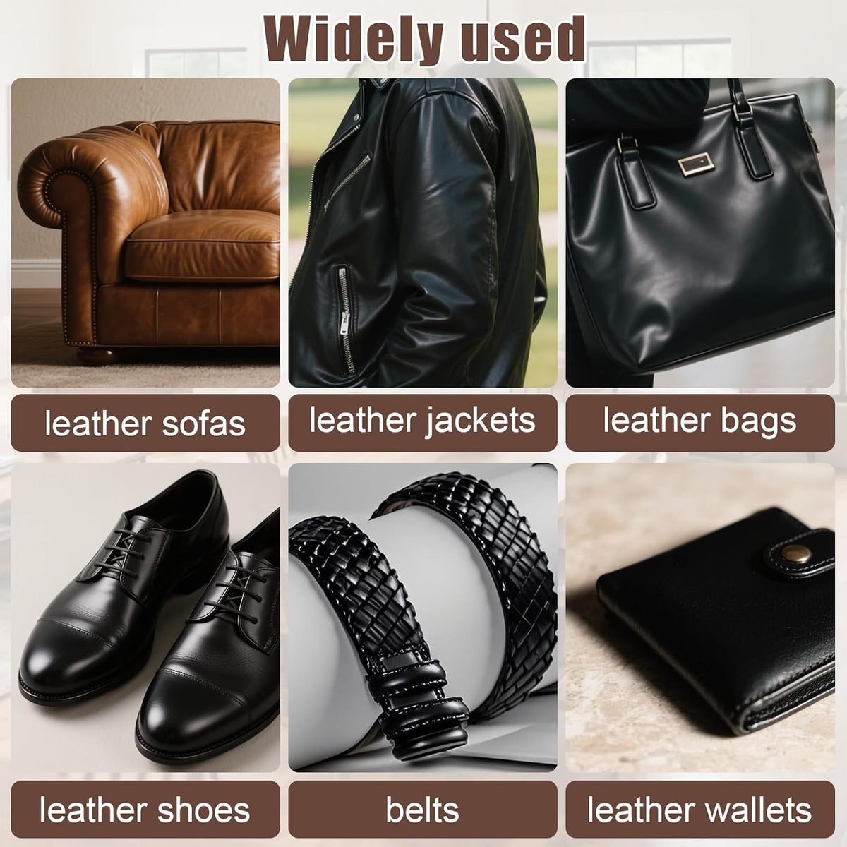 2pcs Leather Furniture Salve Brush, 2 Styles