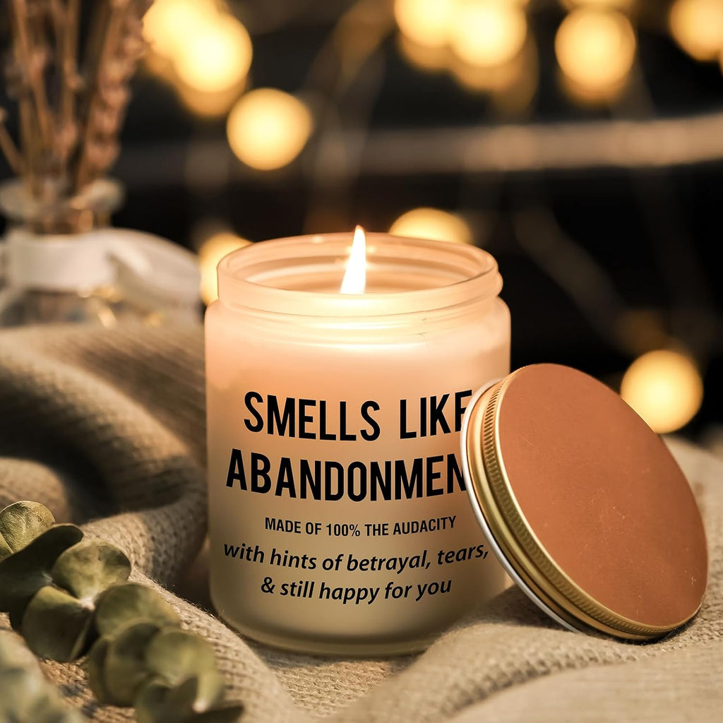 Coworker Leaving Gifts for Women Men, Funny Lavender Scented Candle, Gift for Work Bestie, Farewell Goodbye Retirement Gifts for Coworkers, boss, Friend, Colleague Going Away Gift for Female Male