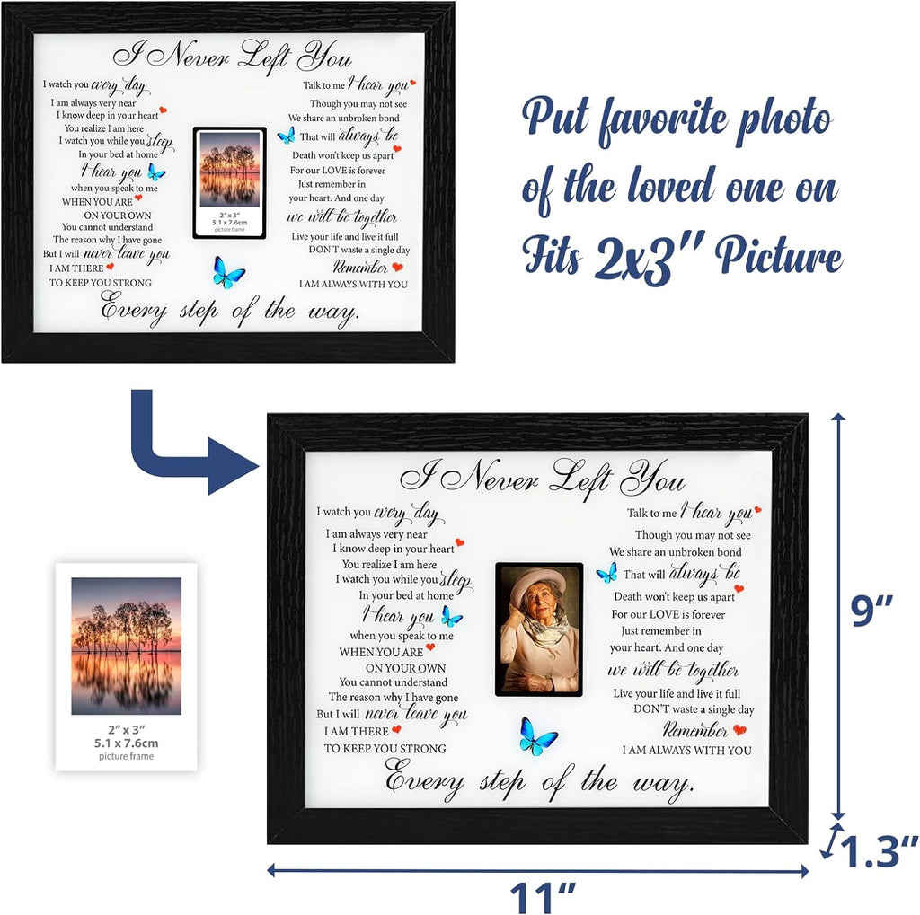 Memorial Gifts LED Shadow Box 2x3 Picture Frame Sympathy Condolences Grief