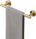 Sayayo Brushed Gold Hand Towel Holder for Bathroom Wall, 9 Inch Towel Bar