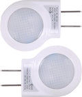 Portable Plug-in 0.7W Travel LED Night Light - 2 Pack of White