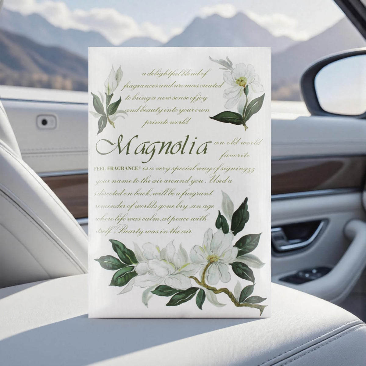 Fragrance Scented Sachet for Drawers and Closets Magnolia 12pcs