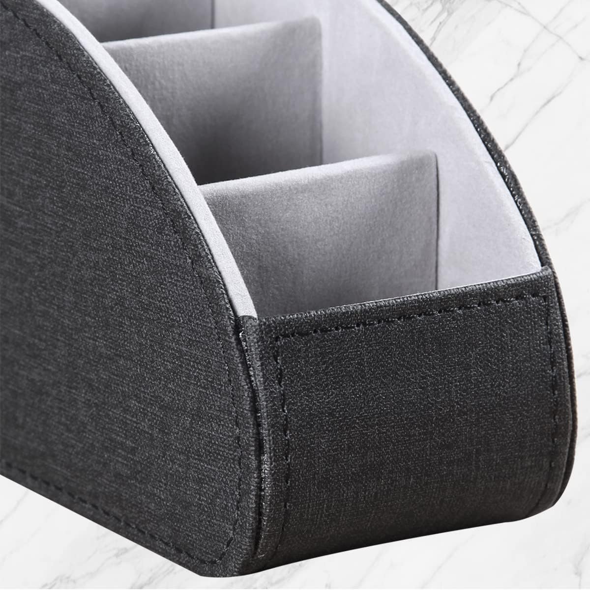 TV Remote Control Holder, Remotes Caddy for Table Desk Nightstand Organizer