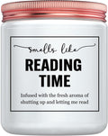 Funny Reading Gifts for Book Lovers, Bookish Gift for Readers - Women Christmas, Birthday Gifts for Librarian or Writers - Lavender Candle