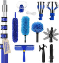 20FT Light Bulb Changer for High Ceilings Kit with Extension Pole Blue