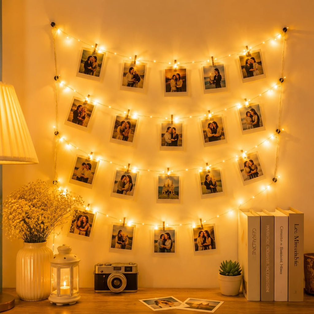 2PACK Battery Operated Fairy Lights for Bedroom: 8 Modes 16.4FT 50 LED String Lights with Timer and Remote - Mini Twinkle Light for Indoor Outdoor - Silver Wire Christmas Light for Party Wedding Room