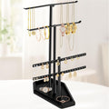 Gothic Jewelry Towers Goth Coffin Decor Earring Ring Bracelet Holder 4-Tier