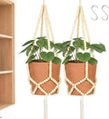Small Macrame Plant Hanger (for 6"), Short Plant Hanger