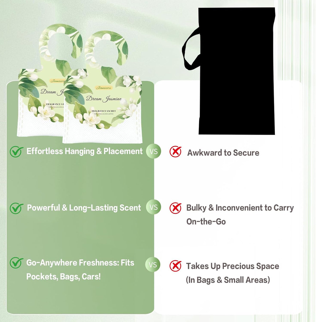 15 Packs Scented Sachets for Drawers and Closets, Home Fragrance Sachet