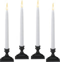 612 Vermont Battery Operated LED Taper Window Candles with Timer