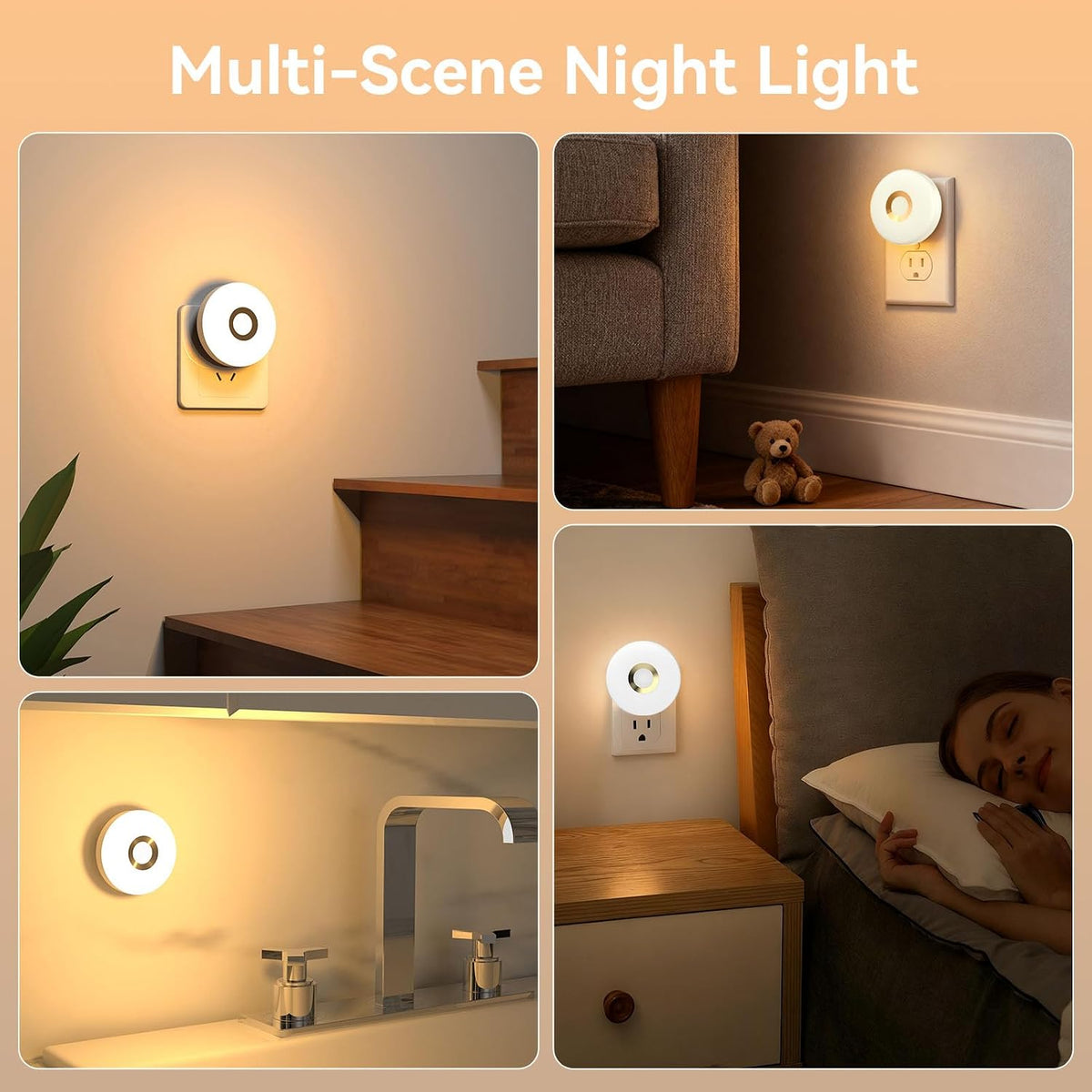 Plug-in LED Night Light