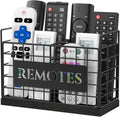 4‑Slot remote control holder, Remote Caddy with Side Handles