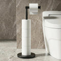 Cesun Free Standing Toilet Paper Holder Stand with Weighted Base, Black