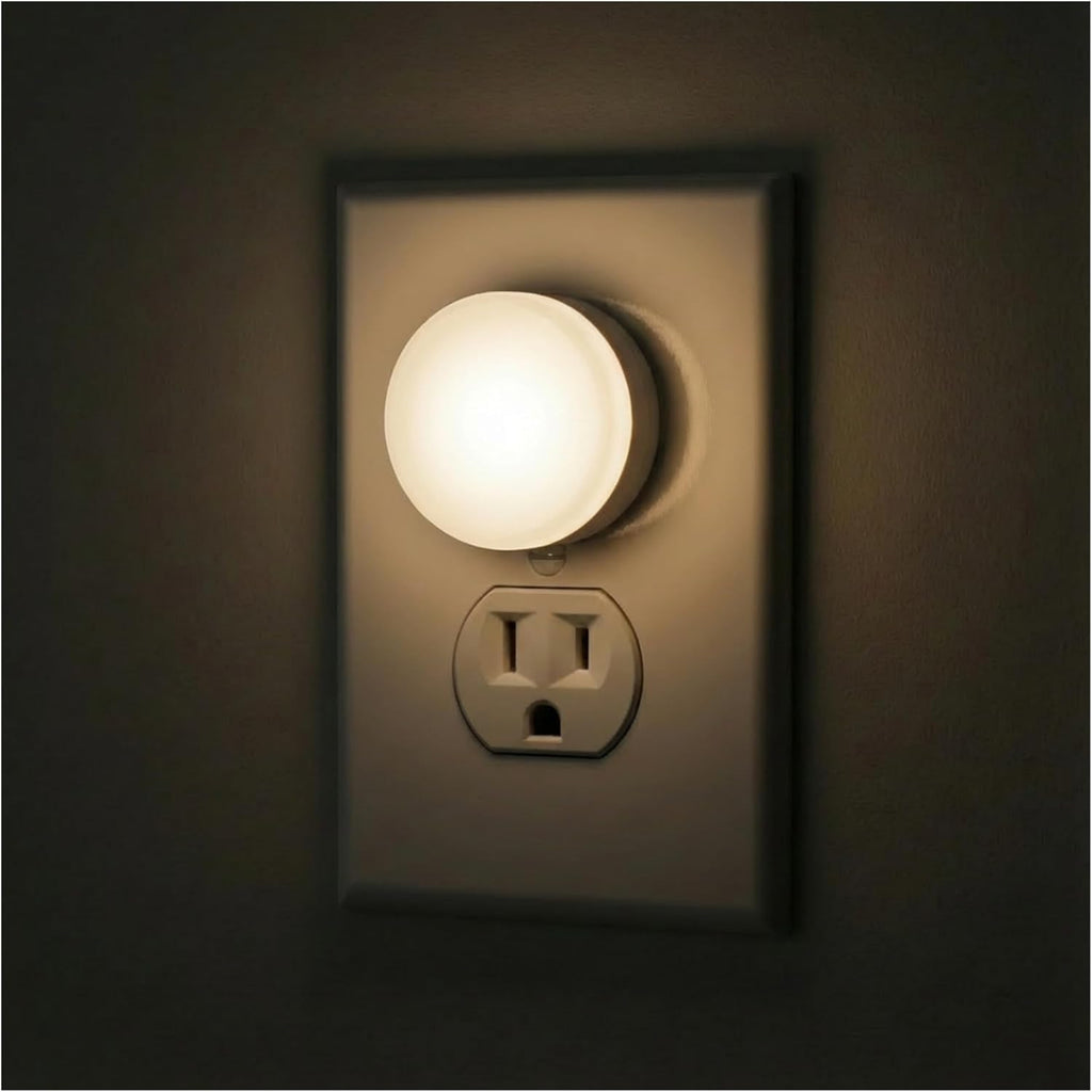 Lights by Night Plug in Night Light with Dusk to Dawn Sensor, 4 Pack
