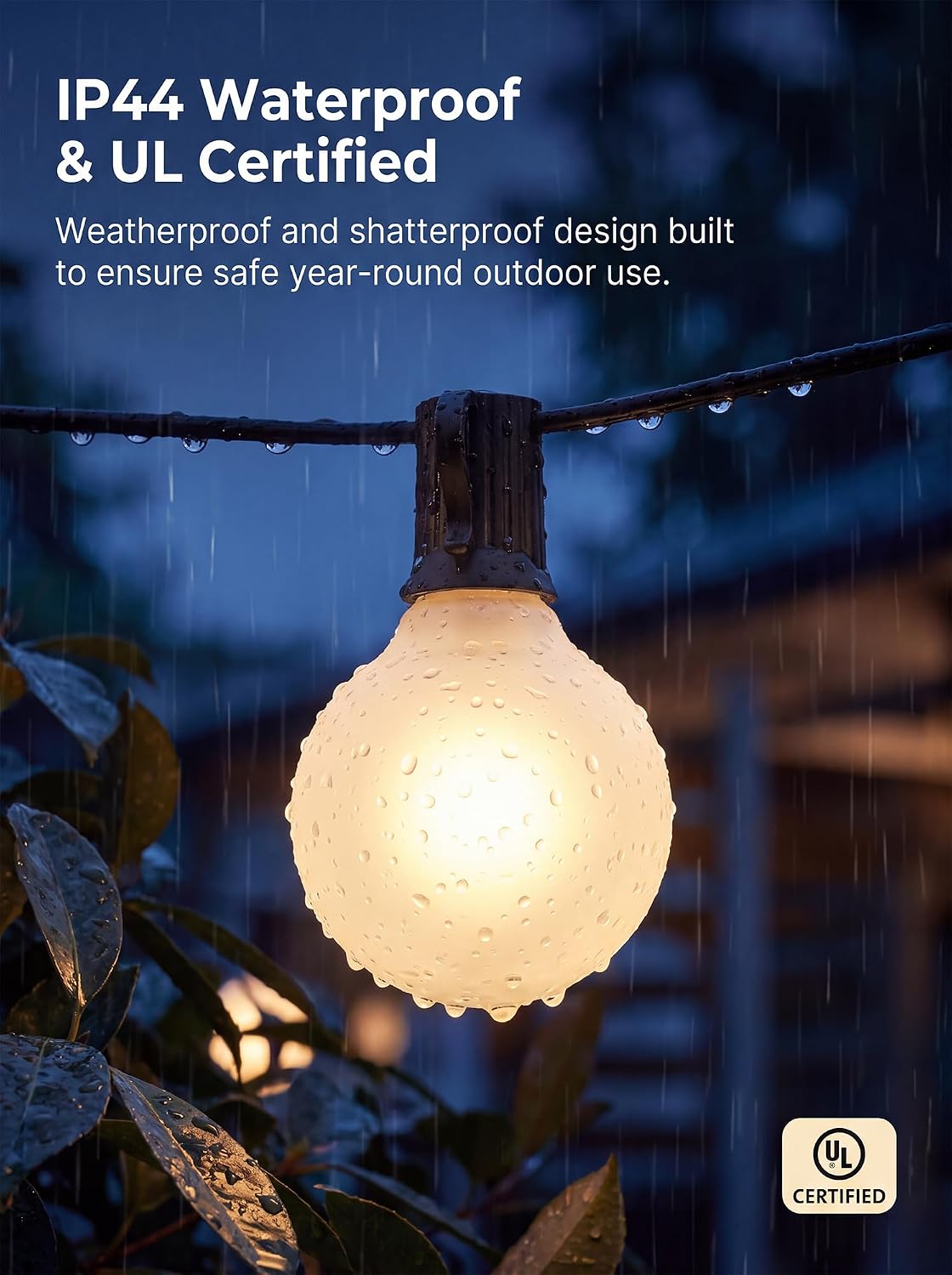 25PK G40 LED Replacement Light Bulbs, Christmas Decoration Night Light