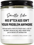 Younift Funny Scented Candles, Divorce Gifts for Women, Divorce Party Decorations - Cheer up, Breakup Gifts for Women, Newly Divorced Woman, Her - Break up, Ex Boyfriend Presents - 9 oz