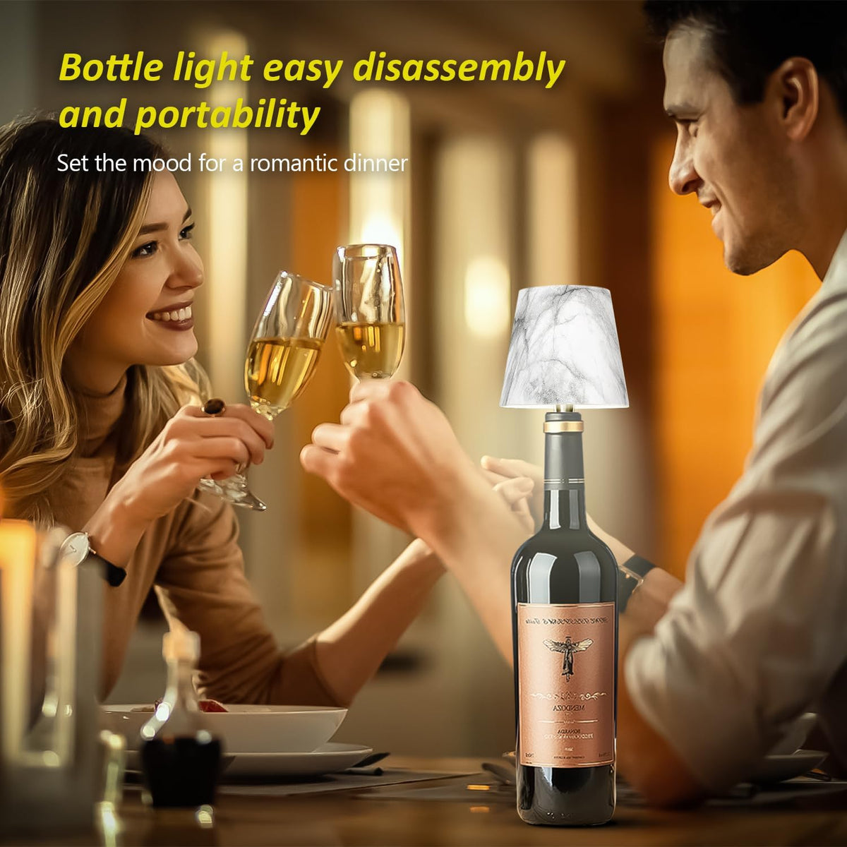 2026 New Wireless Bottle Lamp - LED Bottle Lights for Liquor & Wine Bottles