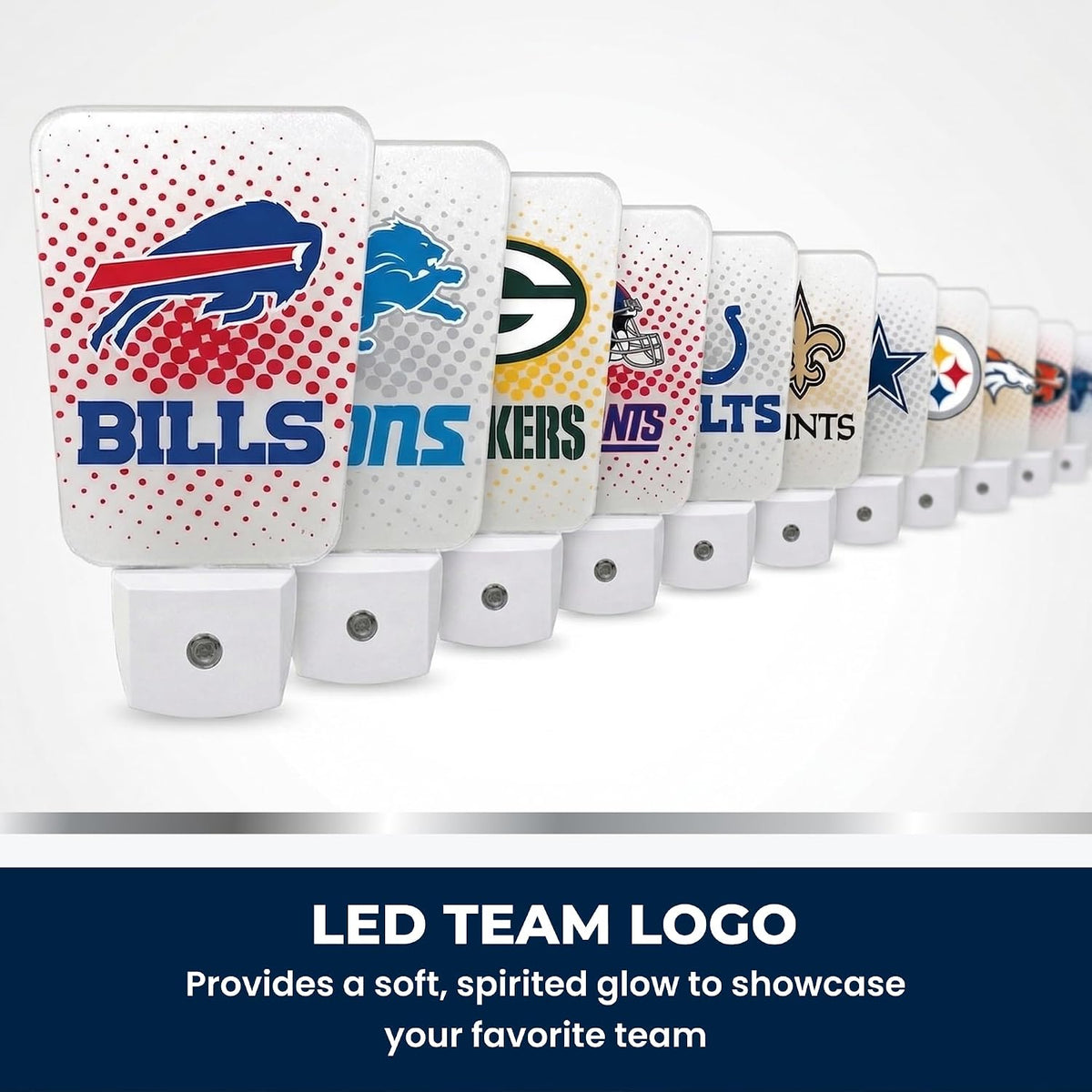 Party Animal NFL Team LED Night Light, Cleveland Browns