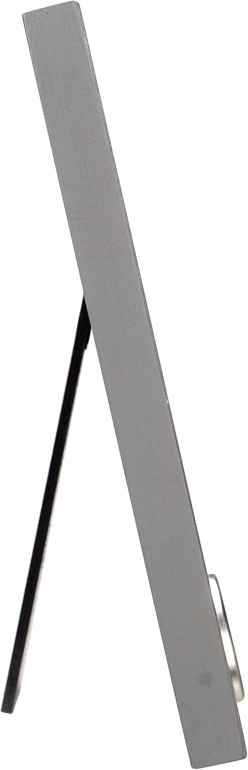 Malden Cousins 4x6 or 5x7 Picture Frame, Gray with Silver Accent
