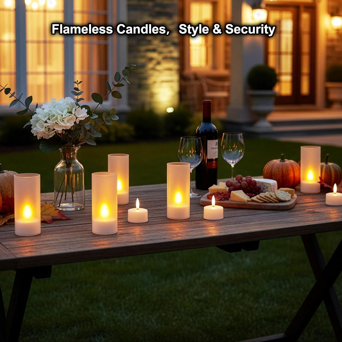 Flameless Tea Lights Candles with Charging Station,LED Tea Lights Candles with Remote Control Timer for Table Decorations,Valentine's Day,Home Decor,6-Pack with Frosted Plastic Candle Covers