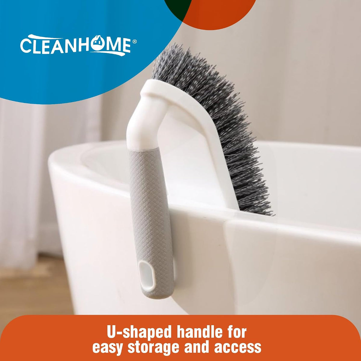 CLEANHOME 3 Pcs Scrub Brush,Multifunctional Cleaning Brush Set