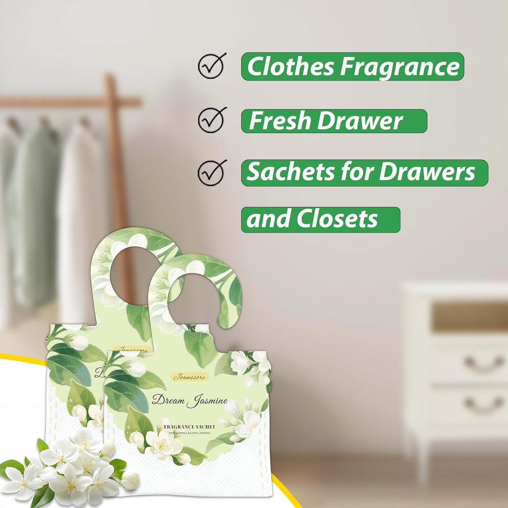 15 Packs Scented Sachets for Drawers and Closets, Home Fragrance Sachet