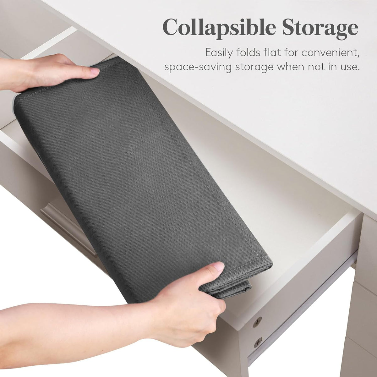 Lifewit 1 Pack Over the Door Organizer,10 Section Hanging Storage,Dark Gray