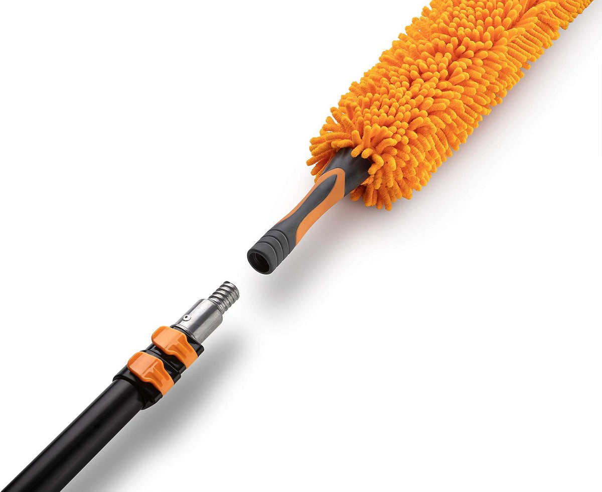 Long Handle Duster for Cleaning with Extension Pole 18-60"