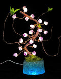 10.6" Crystal Tree of Life Night Light with Remote USB Battery Powered