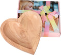 Heart Wooden Prayer Bowl with Cards, Gift-Boxed Premium Wooden Prayer Bowl, Thoughtful Catholic Christian Religious Gift for Women Men Parents, Ideal for Faith Home Decor