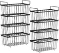 iSPECLE Chest Freezer Organizer - Storage Baskets for 5 to 7 Cu.Ft, 8 Pack