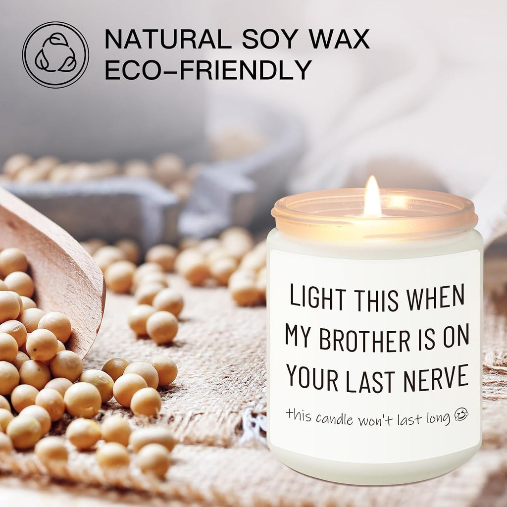 Sister in Law Gifts, Sister in Law Birthday Gifts, Lavender Soy Wax Candle