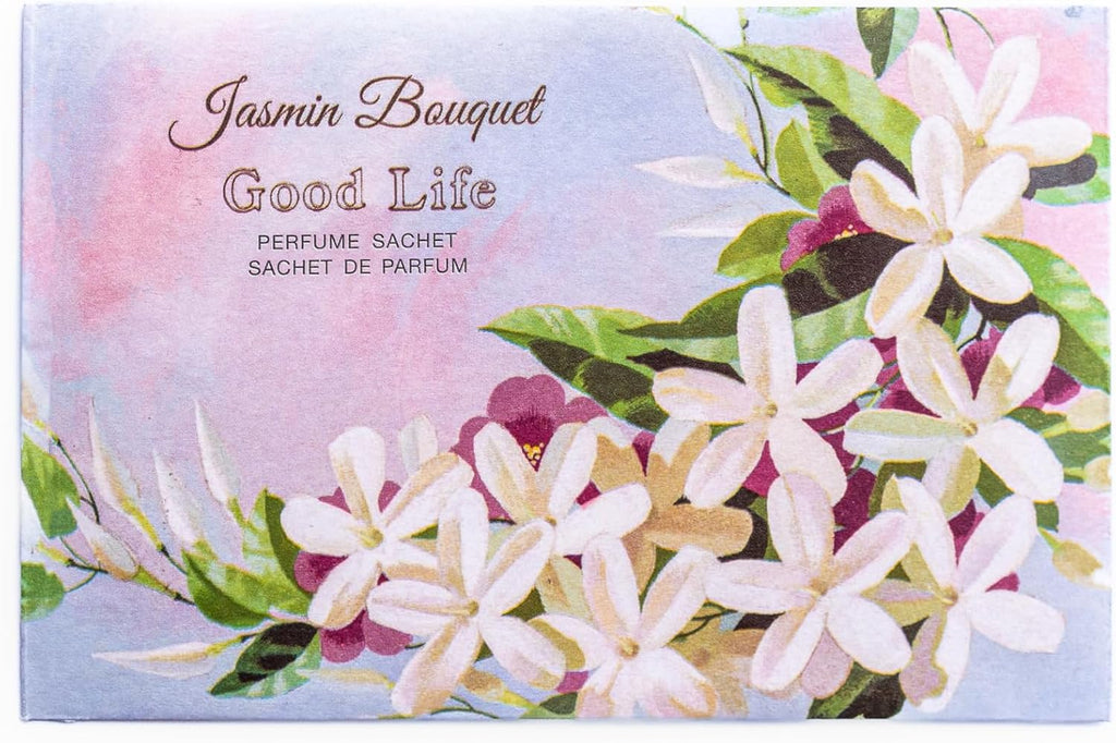 Good Life Jasmin Bouquet Scented Sachets | Designed in New Zealand | 12 Sachets
