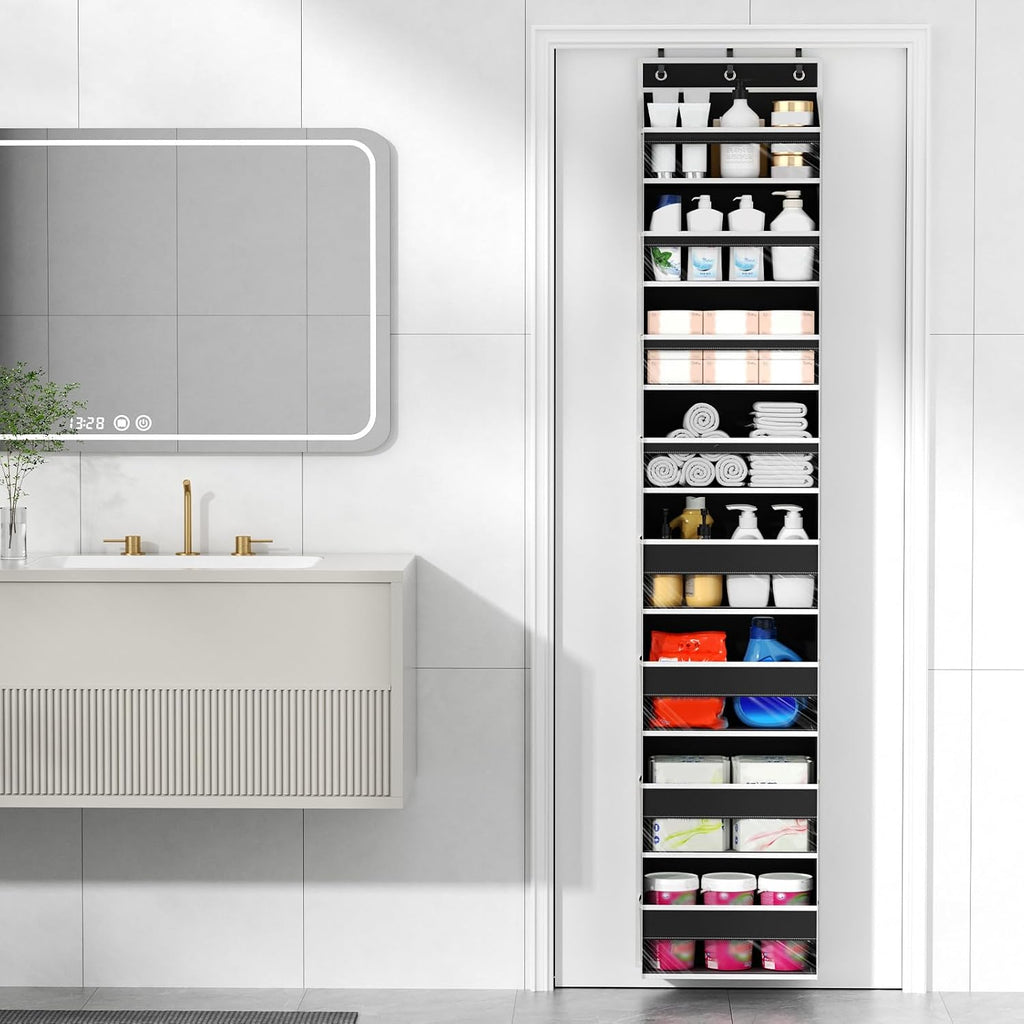 Mefirt Over The Door Organizer, 8 Shelf Door Hanging Organizers