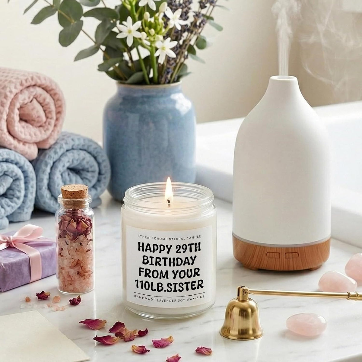 Sister Birthday Gifts,Funny Gifts Candles for Sister