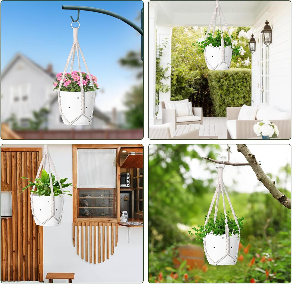 garini 2 Pack 20Inch Macrame Plant Hanger Rope to Hang Flower Pot Plant