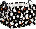 Rectangular Storage Basket, Black Playing Ghost