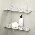 Corner Shower Shelf 12" Polished, 304 Stainless Steel