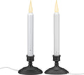 612 Vermont LED Electric Window Candles with Sensor Dusk to Dawn