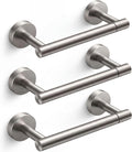 FORIOUS Toilet Paper Holder Wall Mount, Stainless Steel Rustproof Double Post Pivoting Tissue Roll Holder for Bathroom, Commercial Toilet Paper Dispenser (Stainless Steel, Classic 3 Pack)